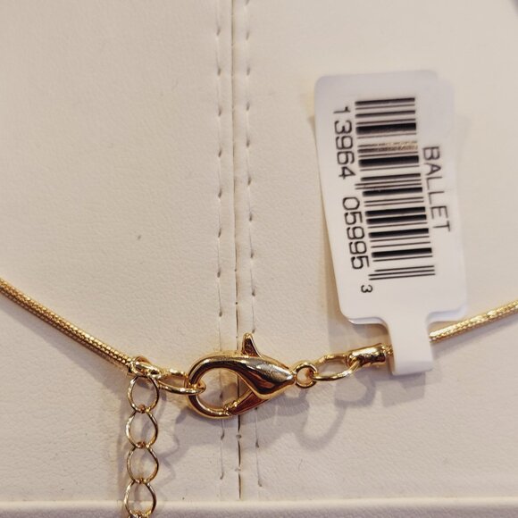 NWT BALLET BRAND SUNSTONE TEARDROP PENDANT NECKLACE - Picture 10 of 10